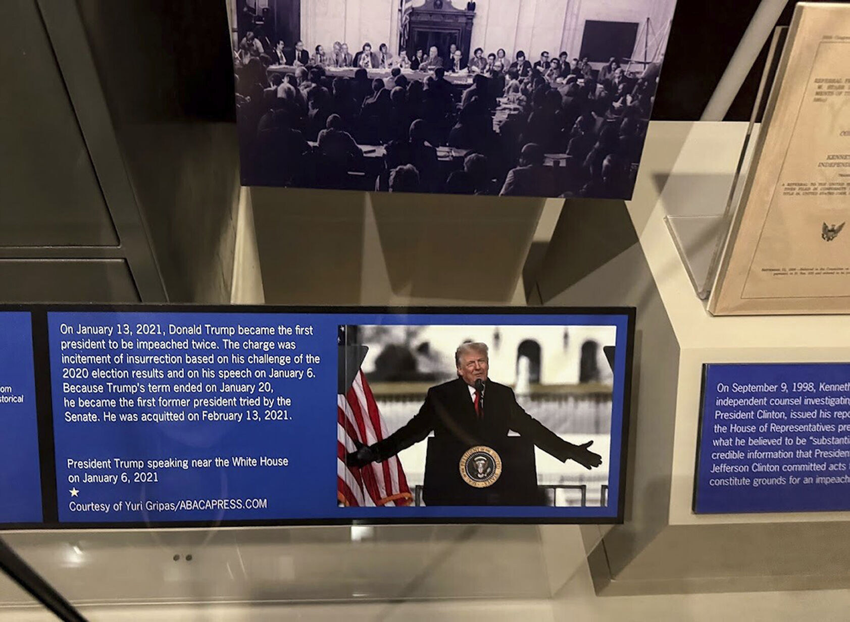Trump Touring the Smithsonian